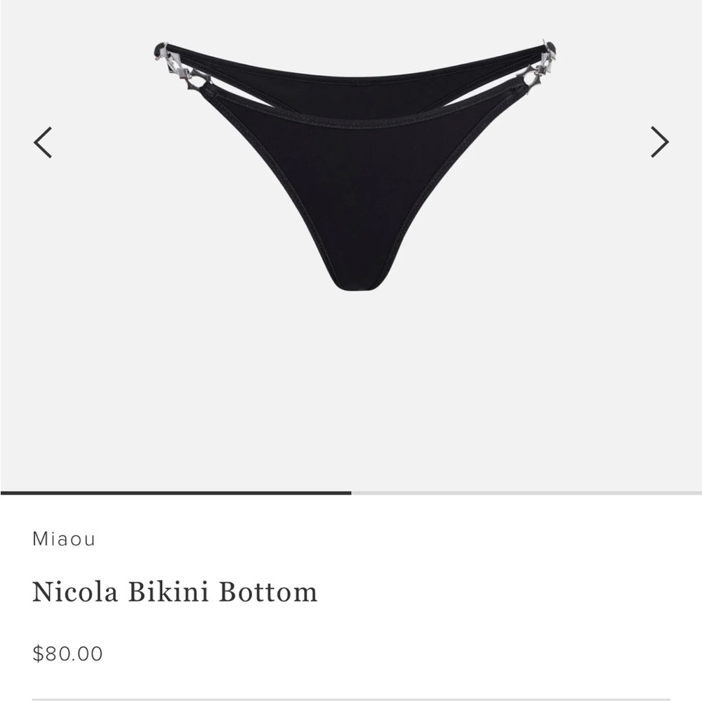 Miaou NEW Nicola Bikini Bottom